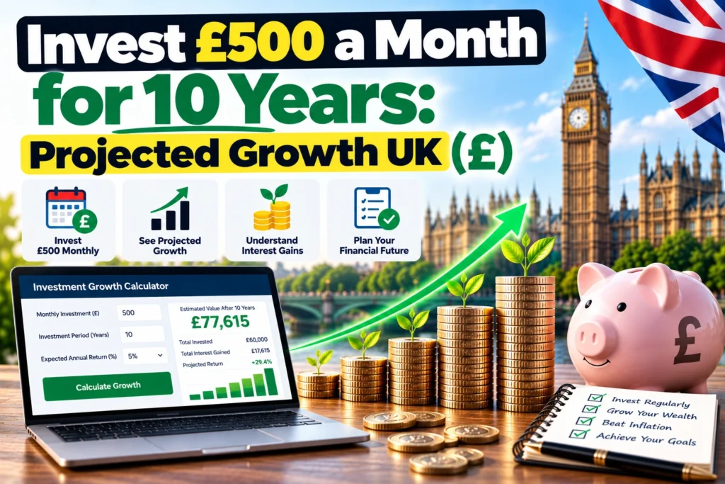 Invest £500 a Month for 10 Years