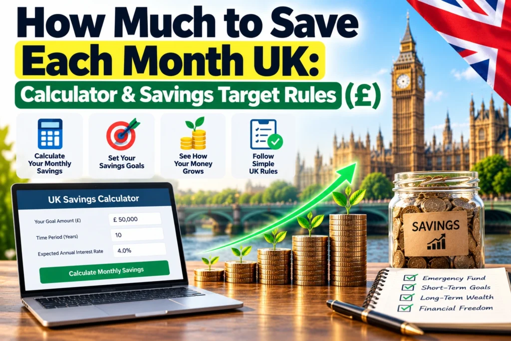 How Much to Save Each Month